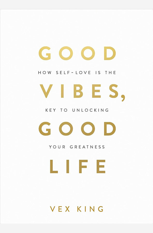Book cover of Good Vibes, Good Life by Vex King at Wild and the Sage, Galle, Sri Lanka