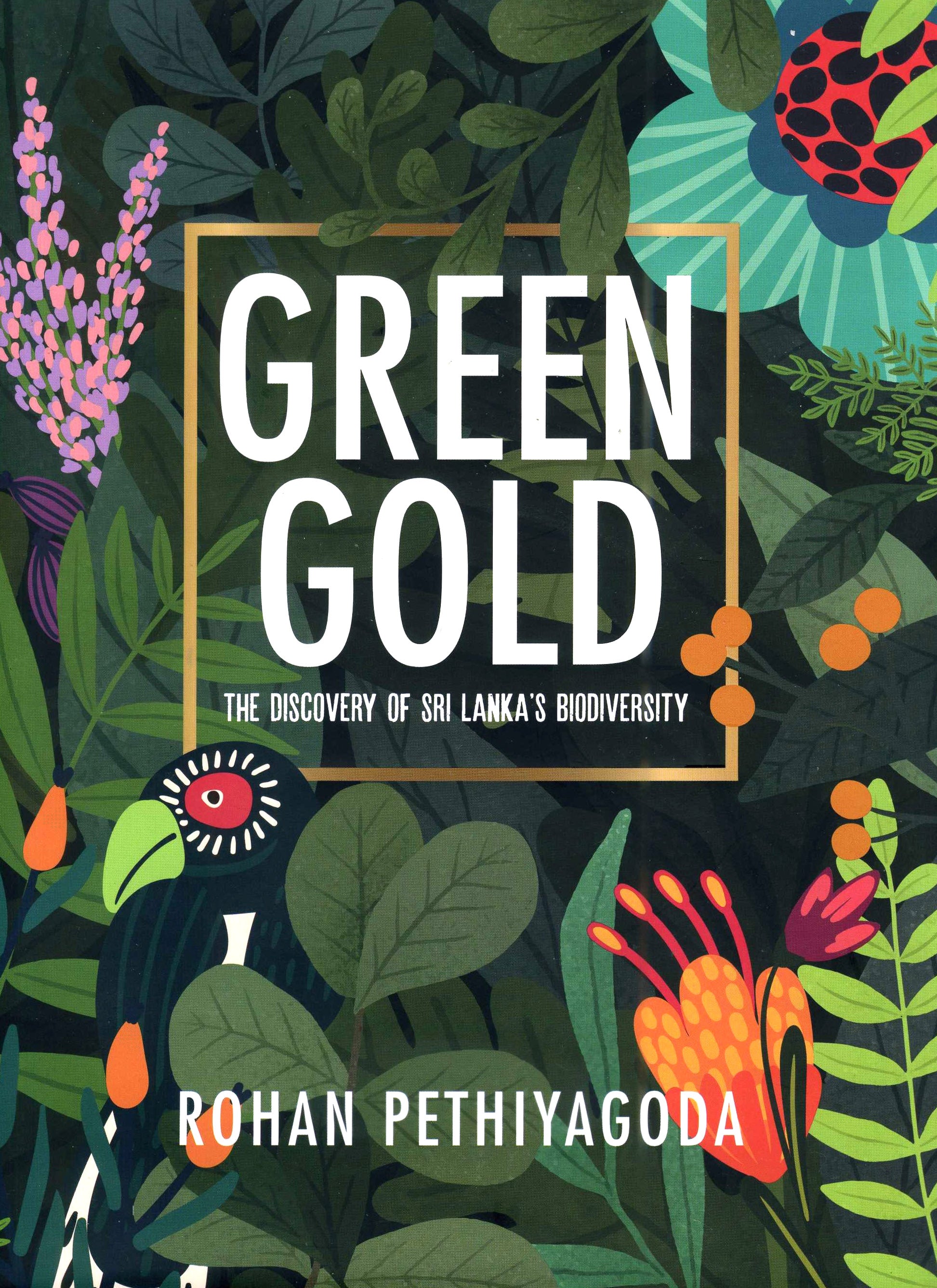 Book cover of Green Gold by Rohan Pethiyagoda at Wild and the Sage, Galle, Sri Lanka