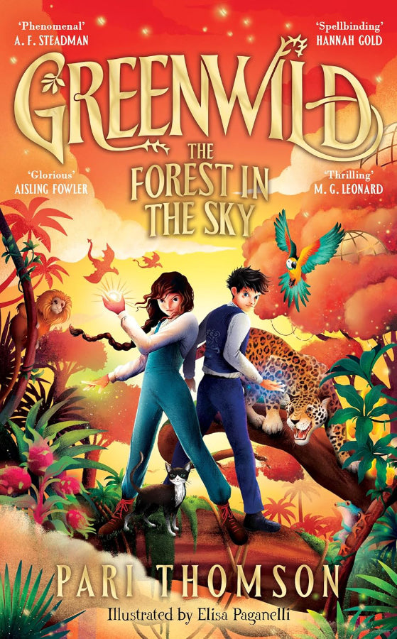 Book cover of Greenwild: The Forest in the Sky by Pari Thomson  at Wild and the Sage, Galle, Sri Lanka