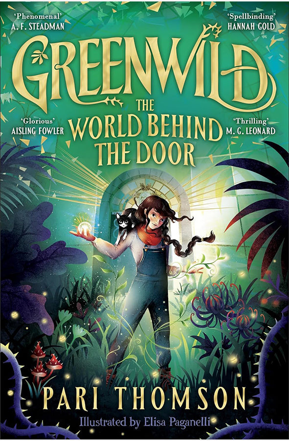 Book cover of Greenwild: The World Behind The Door by Pari Thomson at Wild and the Sage, Galle, Sri Lanka