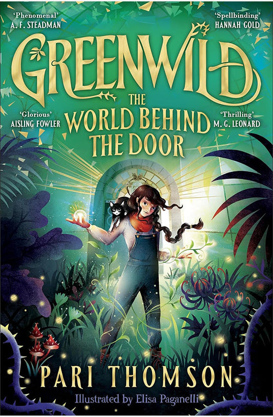 Book cover of Greenwild: The World Behind The Door by Pari Thomson at Wild and the Sage, Galle, Sri Lanka