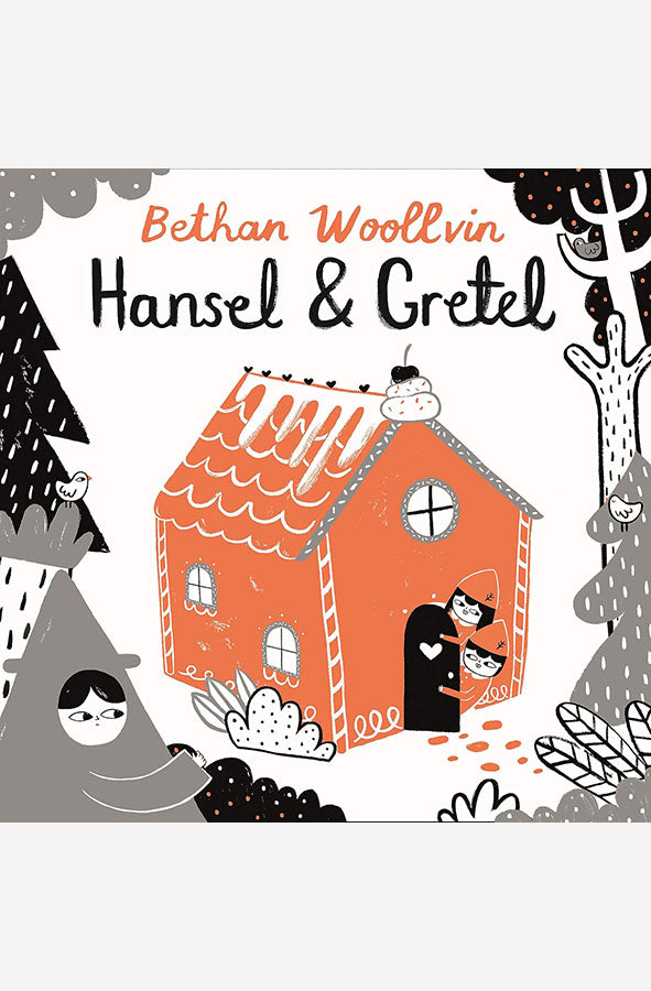 Book cover of Hansel and Gretel by Bethan Woollvin at Wild and the Sage, Galle, Sri Lanka