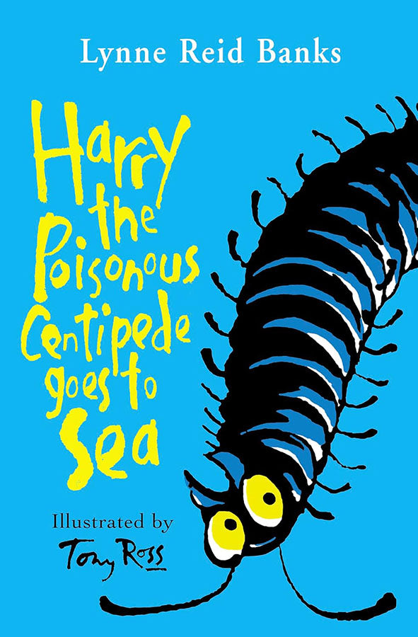 Book cover of Harry the Poisonous Centipede Goes To Sea by Lynne Reid Banks at Wild and the Sage, Galle, Sri Lanka