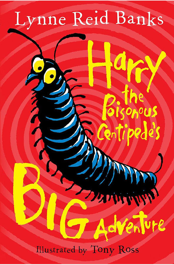 Book cover of Harry the Poisonous Centipede’s Big Adventure by Lynne Reid Banks at Wild and the Sage, Galle, Sri Lanka