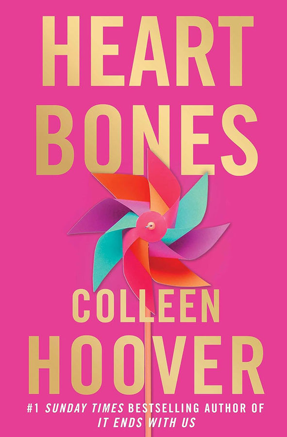 Book cover of Heart Bones by Colleen Hoover at Wild and the Sage, Galle, Sri Lanka