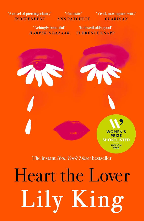 Book cover of Heart the Lover by Lily King at Wild and the Sage, Galle, Sri Lanka