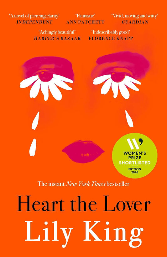 Book cover of Heart the Lover by Lily King at Wild and the Sage, Galle, Sri Lanka