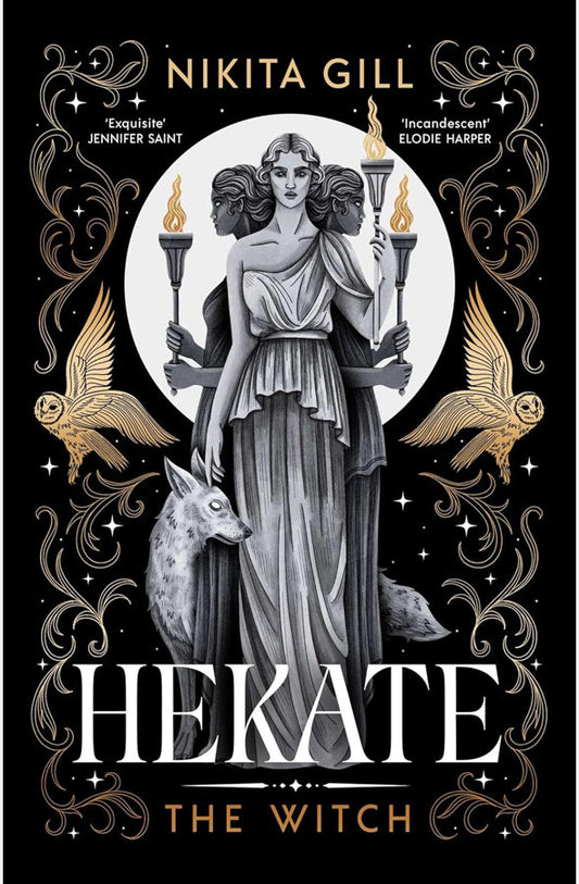 Book cover of Hekate by Nikita Gill at Wild and the Sage, Galle, Sri Lanka
