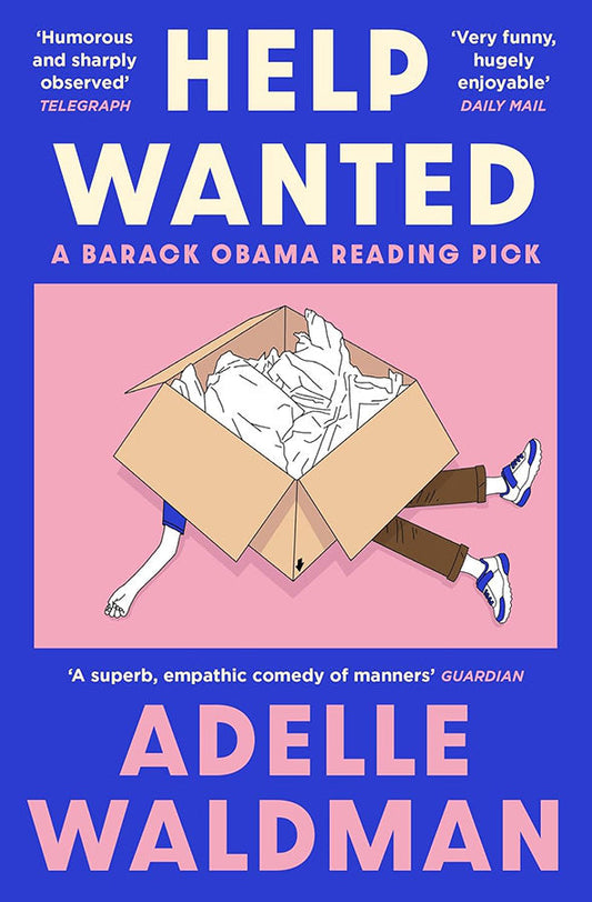 Book cover of Help Wanted by Adelle Waldman at Wild and the Sage, Galle, Sri Lanka