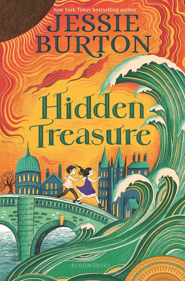 Book cover of Hidden Treasure by Jessie Burton at Wild and the Sage, Galle, Sri Lanka