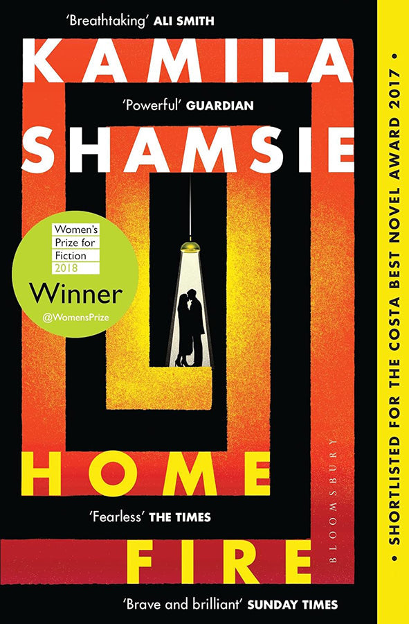Book cover of Home Fire by Kamila Shamsie at Wild and the Sage, Galle, Sri Lanka
