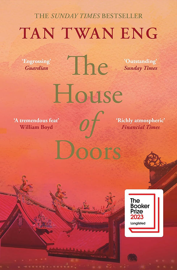 Book cover of House of Doors by Tan Twang Eng at Wild and the Sage, Galle, Sri Lanka