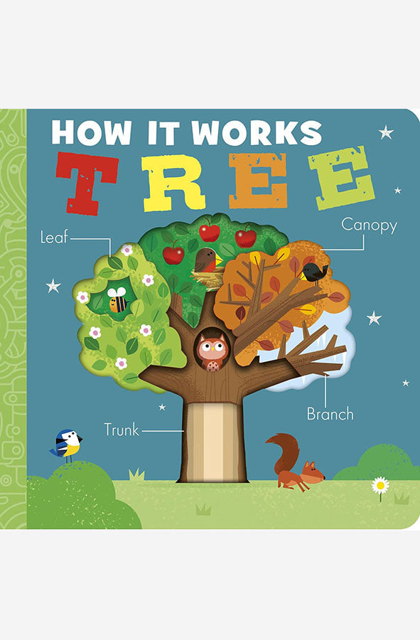 Book cover of How It Works: Tree by Isabel Otter at Wild and the Sage, Galle, Sri Lanka