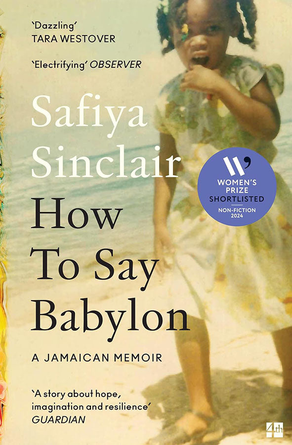 Book cover of How to Say Babylon: A Jamaican Memoir by Safiya Sinclair at Wild and the Sage, Galle, Sri Lanka