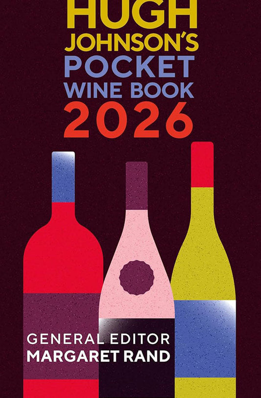 Book cover of Hugh Johnson's Pocket Wine Book 2026 by Hugh Johnson at Wild and the Sage, Galle, Sri Lanka