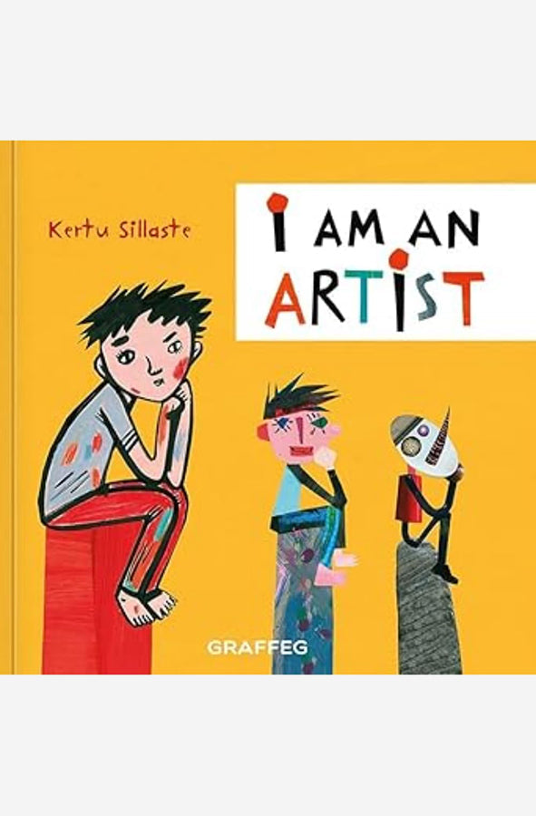 Book cover of I am an Artist by Kertu Sillaste at Wild and the Sage, Galle, Sri Lanka