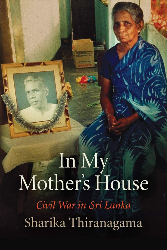 Book cover of In My Mothers House by Sharika Thiranagama at Wild and the Sage, Galle, Sri Lanka