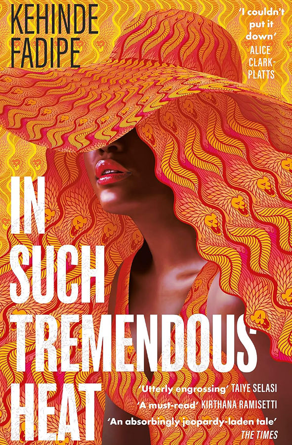 Book cover of In Such Tremendous Heat: A Read With Jenna Pick by Kehinde Fadipe at Wild and the Sage, Galle, Sri Lanka