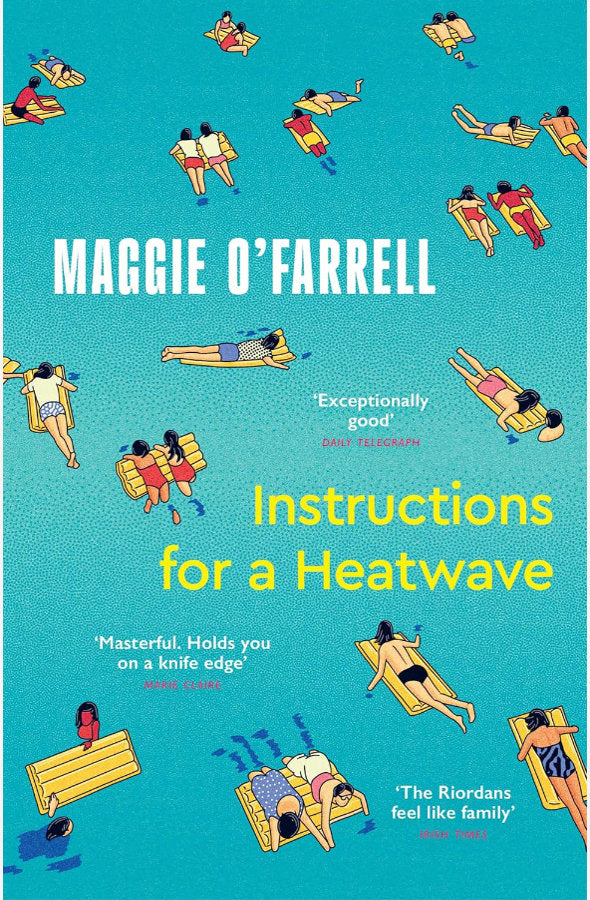 Book cover of Instructions for a Heatwave by Maggie O'Farrell at Wild and the Sage, Galle, Sri Lanka
