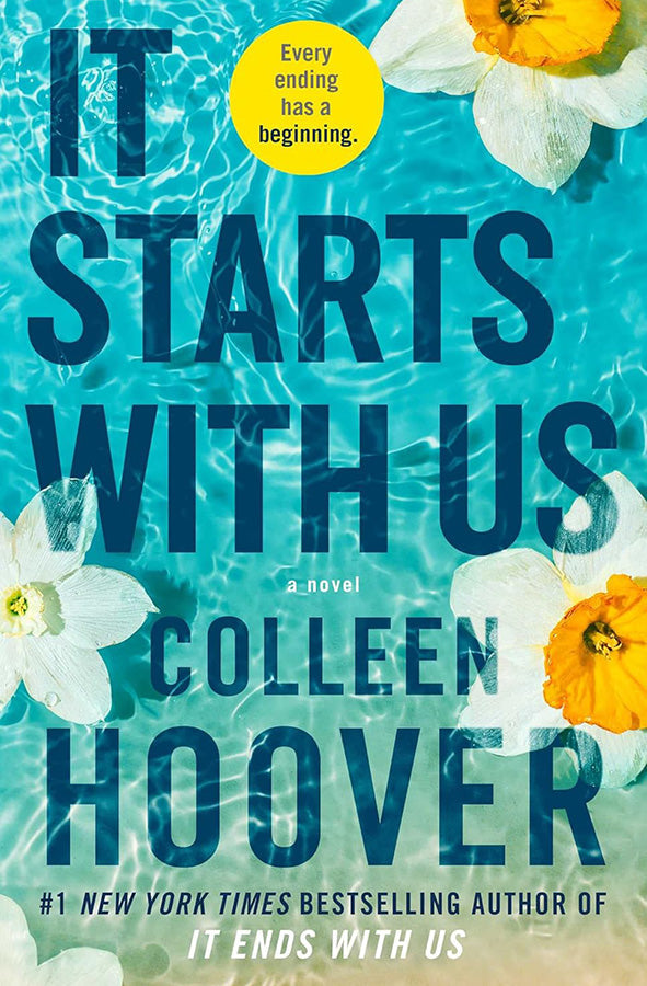Book cover of It Starts with Us by Colleen Hoover at Wild and the Sage, Galle, Sri Lanka