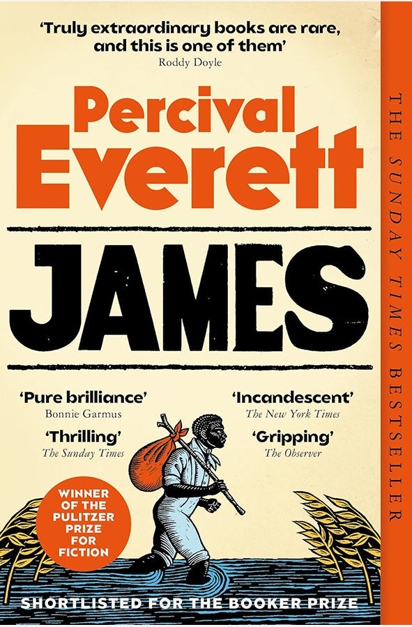 Book cover of James by Percival Everett at Wild and the Sage, Galle, Sri Lanka
