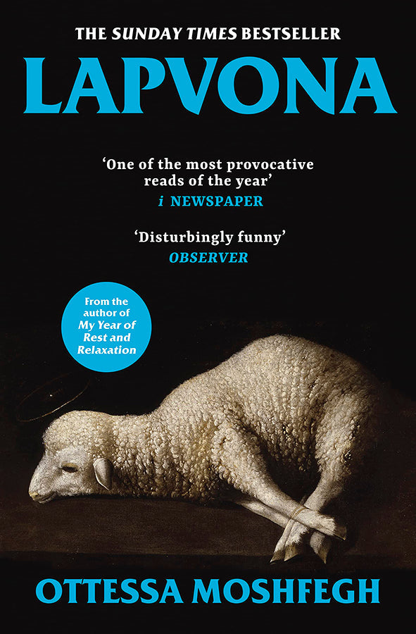 Book cover of Lapvona by Ottessa Moshfegh at Wild and the Sage, Galle, Sri Lanka