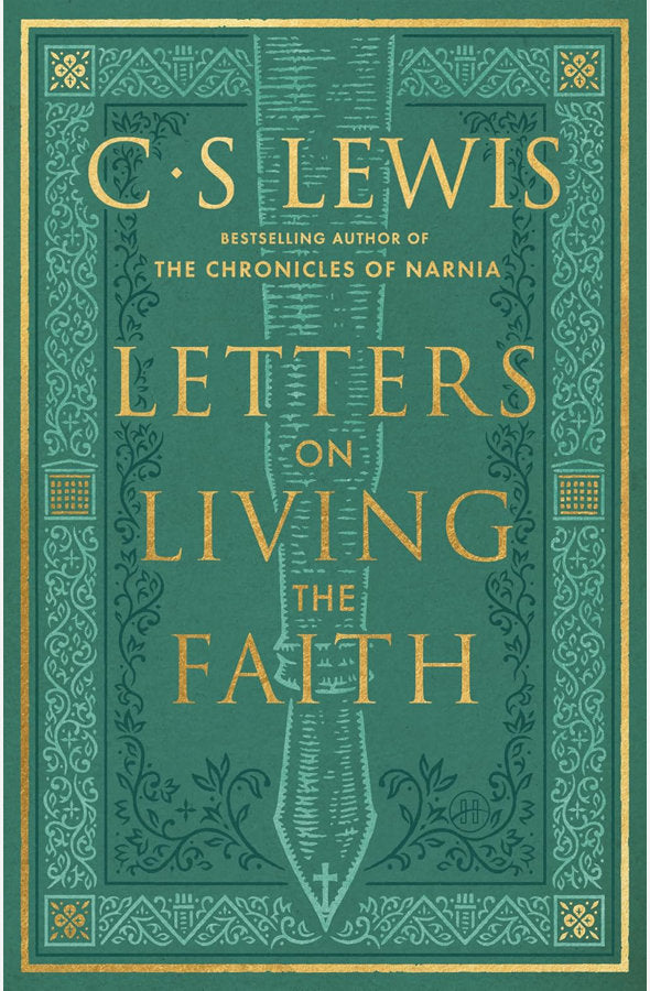 Book cover of Letters on Living the Faith by C. S. Lewis at Wild and the Sage, Galle, Sri Lanka