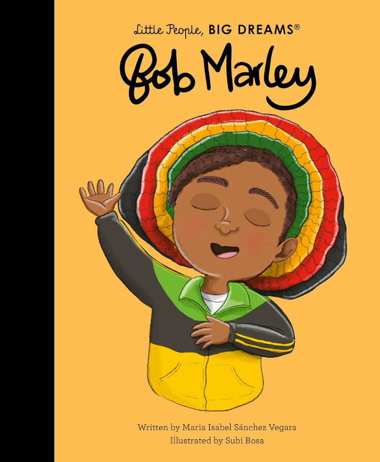 Book cover of Little People Big Dreams: Bob Marley by Maria Isabel Sanchez Vegara  at Wild and the Sage, Galle, Sri Lanka