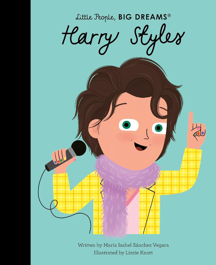 Book cover of Little People Big Dreams: Harry Styles by Maria Isabel Sanchez Vegara  at Wild and the Sage, Galle, Sri Lanka