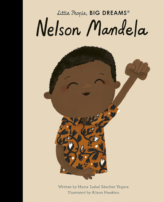 Book cover of Little People Big Dreams: Nelson Mandela by Maria Isabel Sanchez Vegara at Wild and the Sage, Galle, Sri Lanka