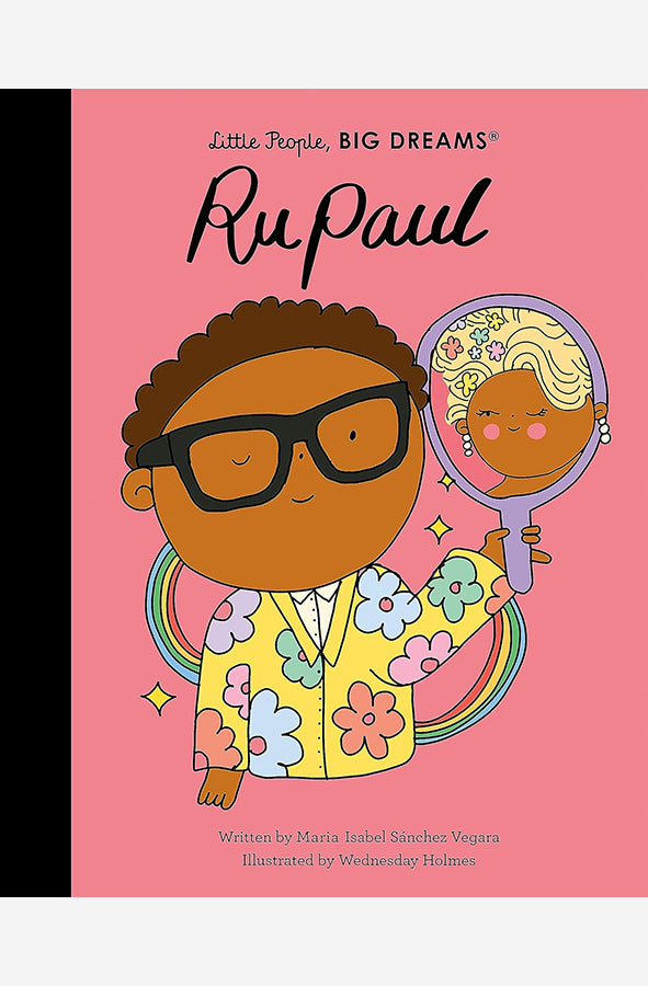 Book cover of Little People, Big Dreams: RuPaul by Maria Isabel Sanchez Vegara at Wild and the Sage, Galle, Sri Lanka