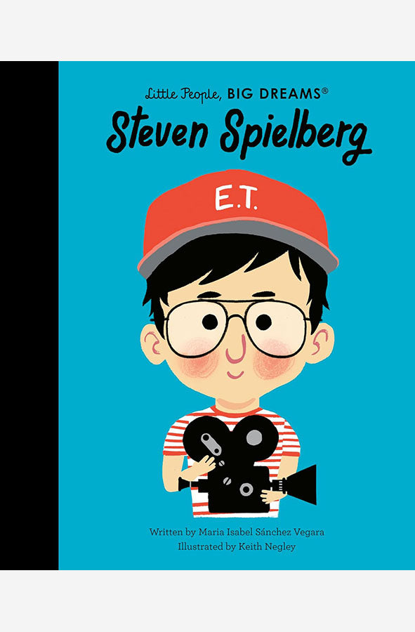 Book cover of Little People Big Dreams: Steven Spielberg by Maria Isabel Sanchez Vegara at Wild and the Sage, Galle, Sri Lanka