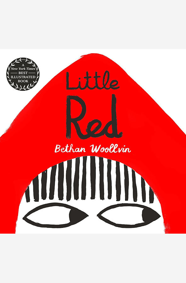 Book cover of Little Red by Bethan Woollvin at Wild and the Sage, Galle, Sri Lanka