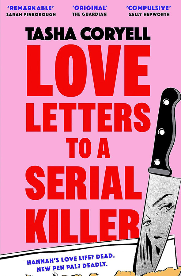Book cover of Love Letters to a Serial Killer by Tasha Coryell at Wild and the Sage, Galle, Sri Lanka