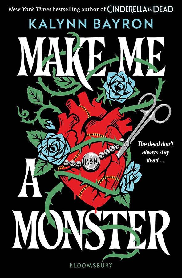Book cover of Make Me a Monster by Kalynn Bayron at Wild and the Sage, Galle, Sri Lanka