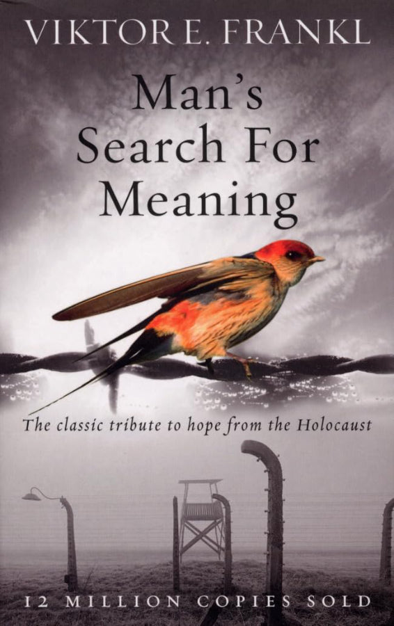 Book cover of Man's Search For Meaning by Viktor E Frankl  at Wild and the Sage, Galle, Sri Lanka