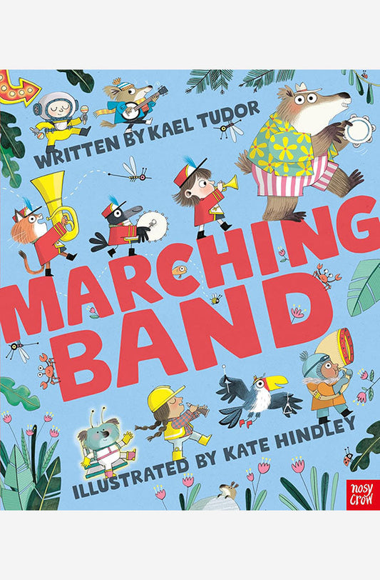 Book cover of Marching Band by Kael Tudor at Wild and the Sage, Galle, Sri Lanka