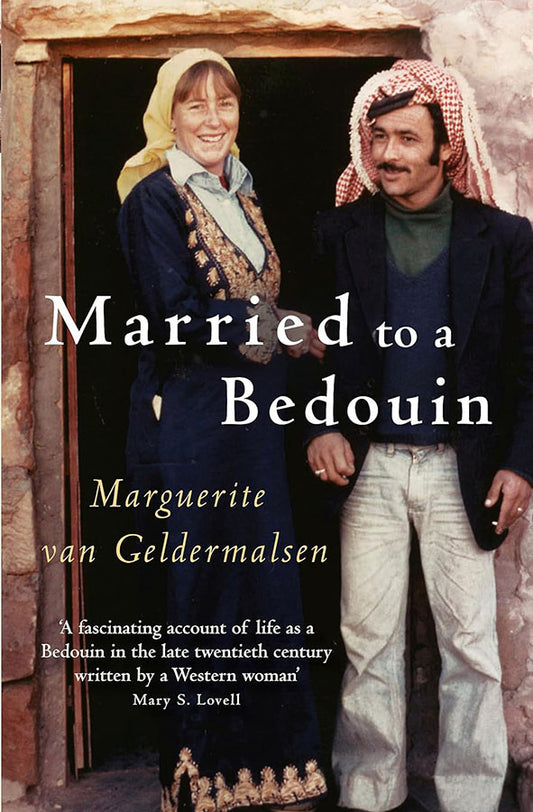 Book cover of Married To A Bedouin by Marguerite van Geldermalsen at Wild and the Sage, Galle, Sri Lanka