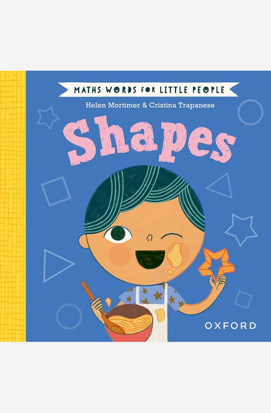 Book cover of Maths Words for Little People: Shapes by Helen Mortimer at Wild and the Sage, Galle, Sri Lanka