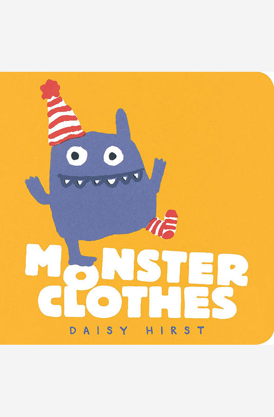 Book cover of Monster Clothes by Daisy Hirst at Wild and the Sage, Galle, Sri Lanka