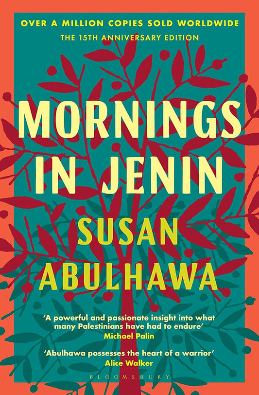 Book cover of Mornings in Jenin by susan abulhawa at Wild and the Sage, Galle, Sri Lanka