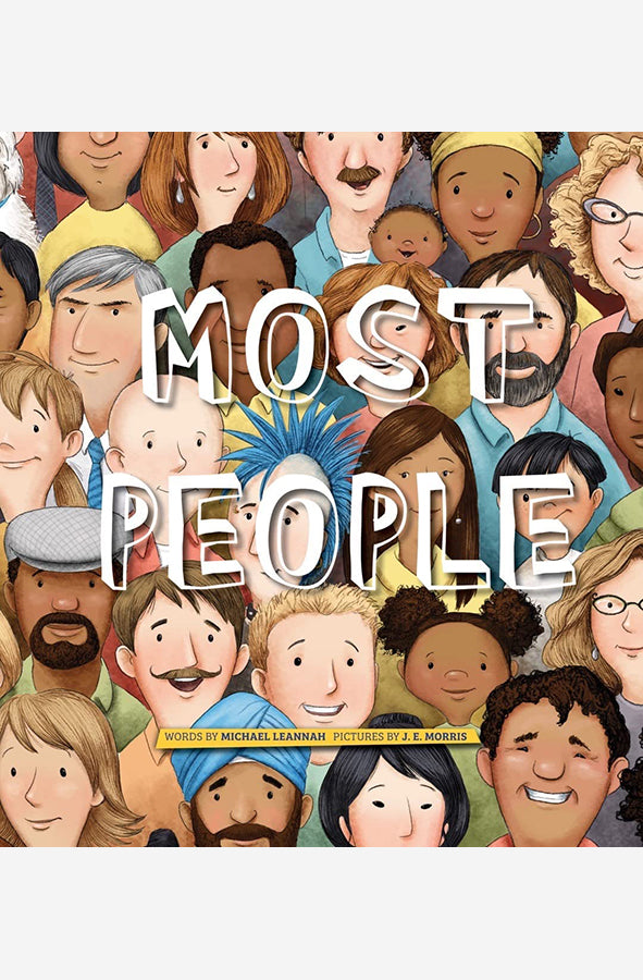 Book cover of Most People by Michael Leannah at Wild and the Sage, Galle, Sri Lanka
