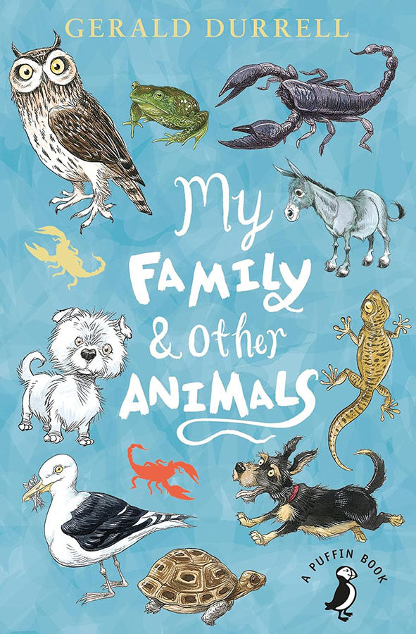 Book cover of My Family and Other Animals by Gerald Durrell at Wild and the Sage, Galle, Sri Lanka