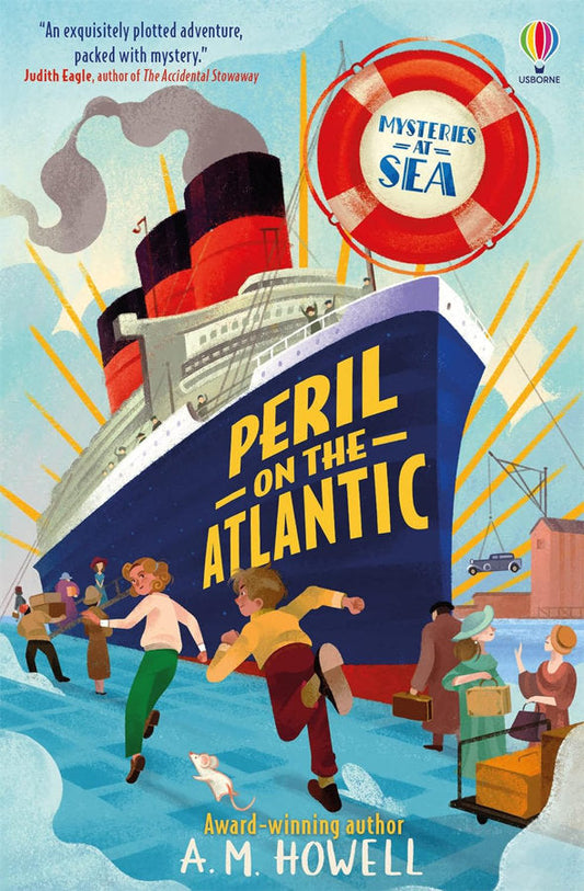 Book cover of Mysteries at Sea: Peril on the Atlantic by A.M. Howell at Wild and the Sage, Galle, Sri Lanka