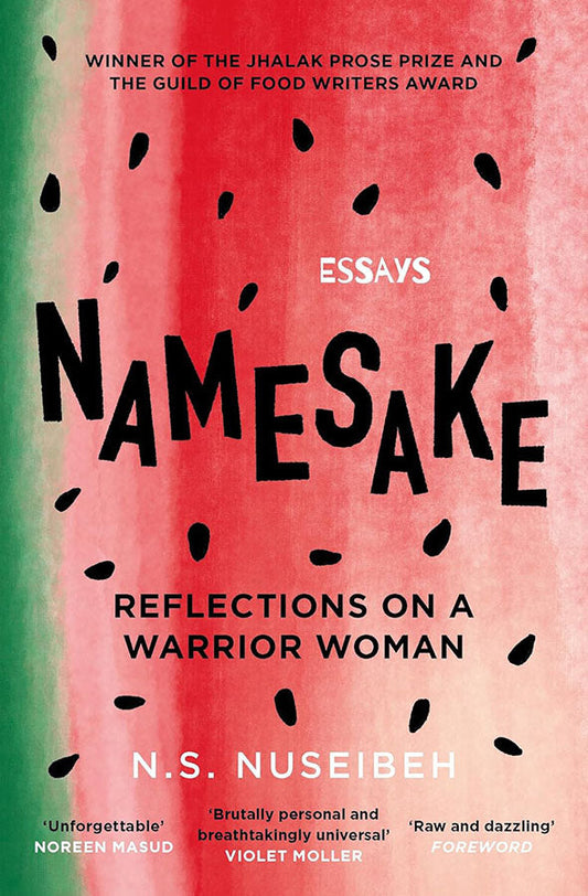Book cover of Namesake: Reflections on A Warrior Woman by N.S. Nuseibeh at Wild and the Sage, Galle, Sri Lanka