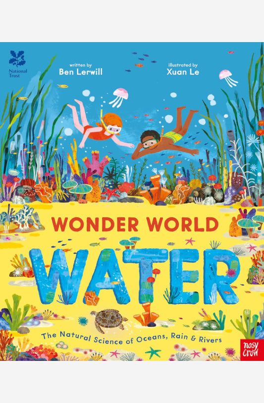 Book cover of National Trust: Wonder World: Water by Ben Lerwill at Wild and the Sage, Galle, Sri Lanka