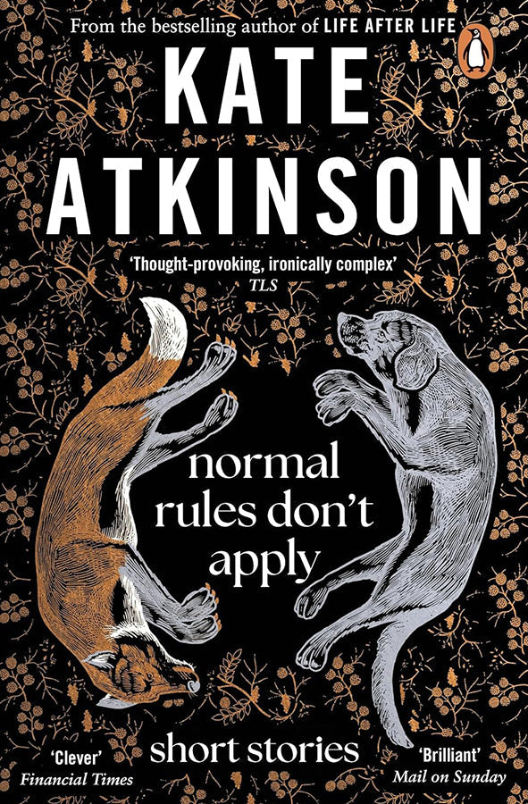 Book cover of Normal Rules Don't Apply by Kate Atkinson at Wild and the Sage, Galle, Sri Lanka