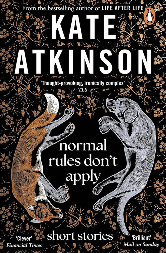 Book cover of Normal Rules Don't Apply by Kate Atkinson at Wild and the Sage, Galle, Sri Lanka
