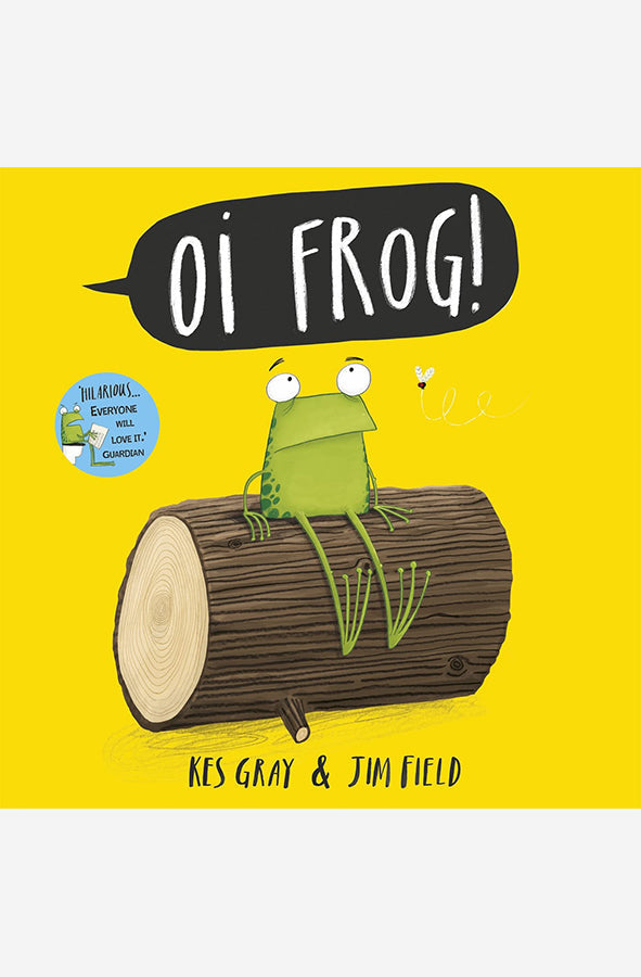 Book cover of Oi Frog! by Kes Gray at Wild and the Sage, Galle, Sri Lanka