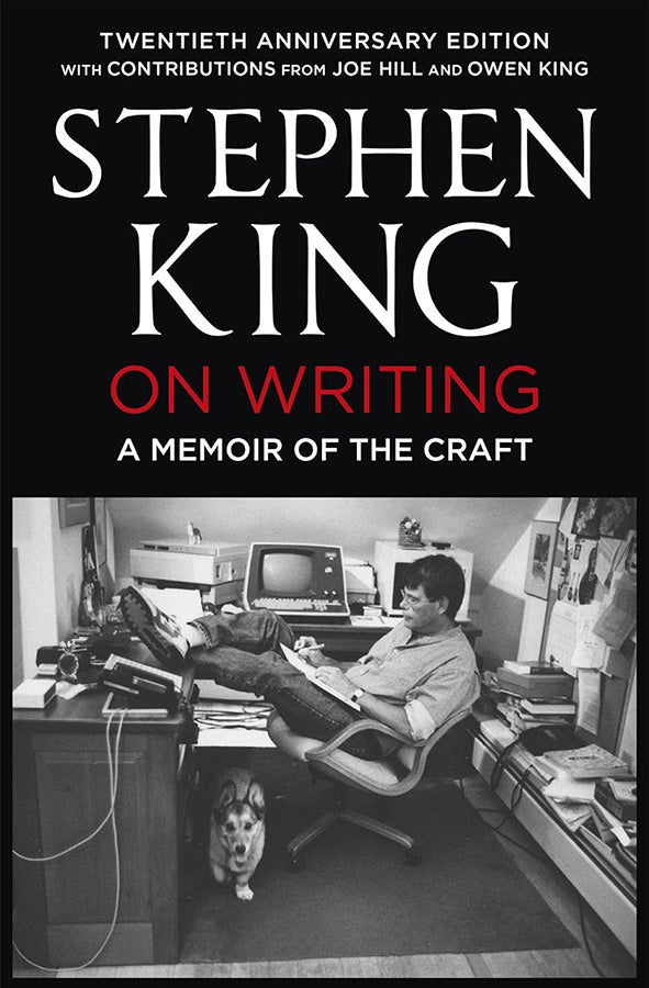 Book cover of On Writing: A Memoir of the Craft by Stephen King at Wild and the Sage, Galle, Sri Lanka